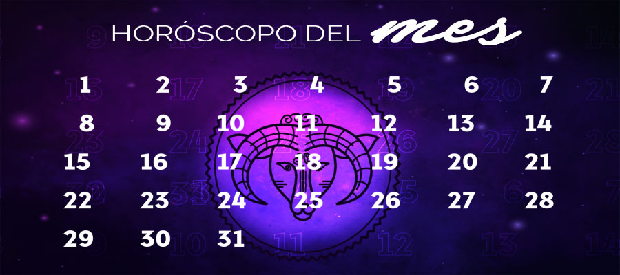 Horóscopo Aries Mensual – Horóscopo del mes Aries